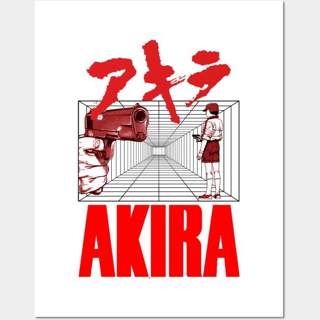 akira Wall Art by psninetynine